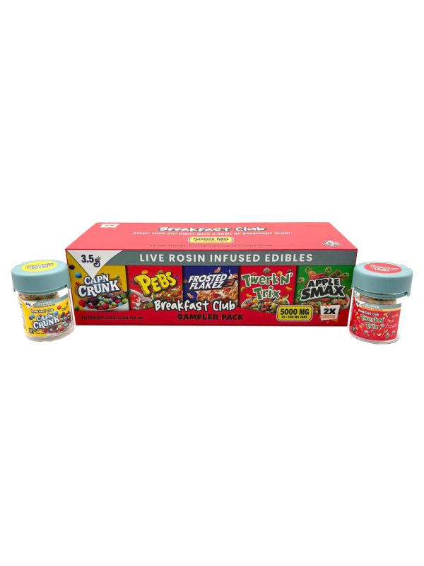 BREAKFAST CLUB INFUSED CEREAL TREATS