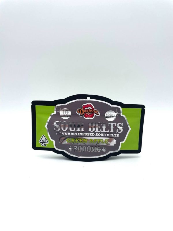 DEVOUR SOUR BELTS 1500mg - Image 4