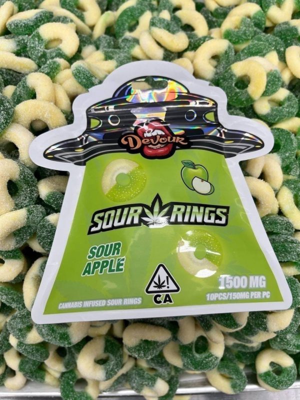 DEVOUR SOUR RINGS 1500mg - Image 2