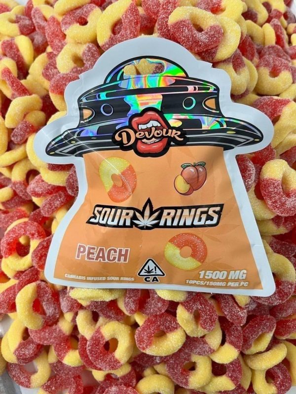DEVOUR SOUR RINGS 1500mg