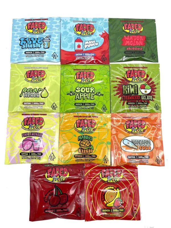 FADED FRUITS GUMMIES