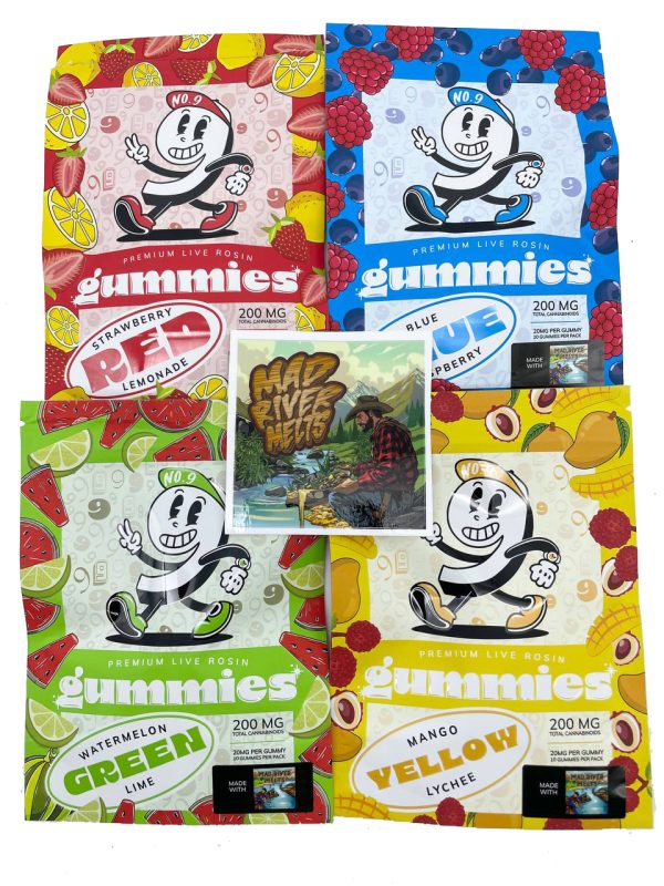 MAD RIVER MELTS - ROSIN GUMMY 200mg