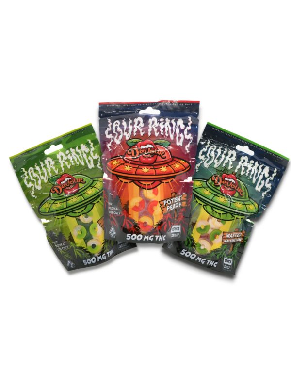 DEVOUR 500MG SOUR RINGS
